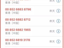 香港电话号码的格式是什么意思啊