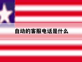 自动的客服电话是什么